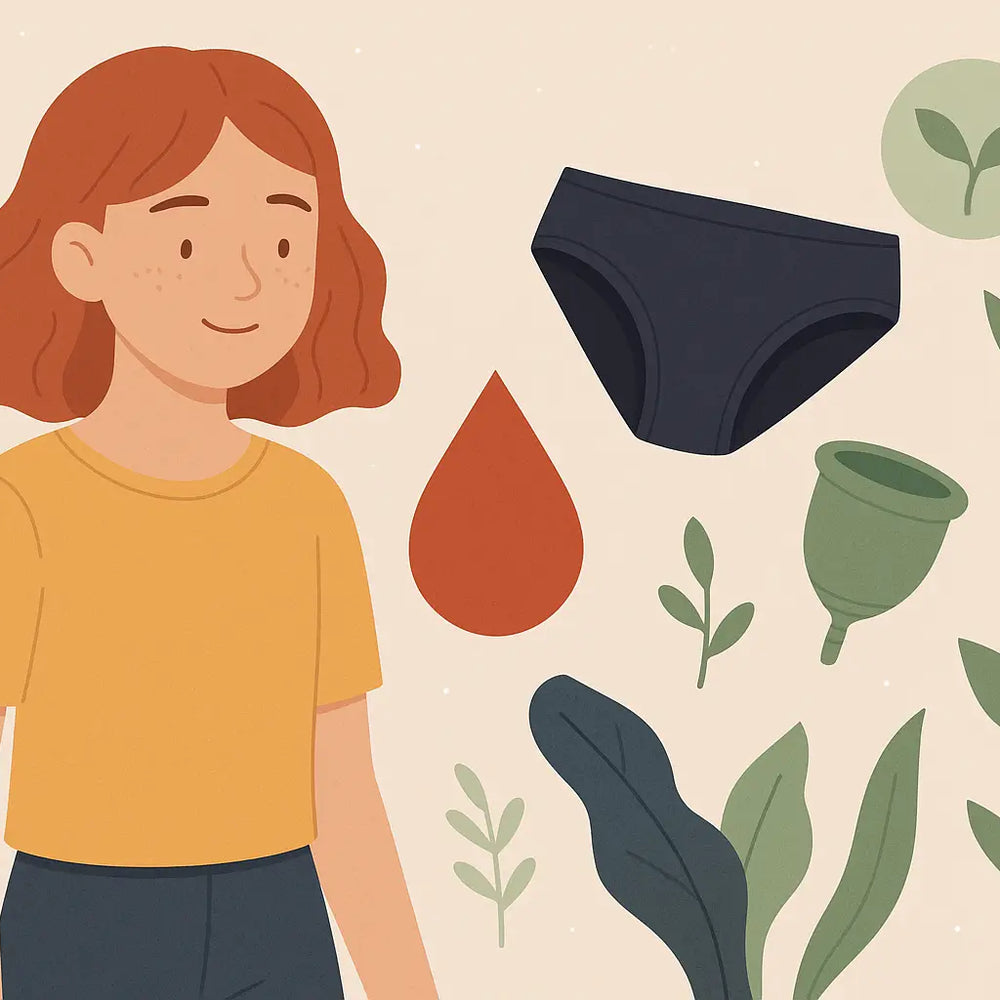 Your First Period, the Sustainable Way: A Kind Guide for Teens