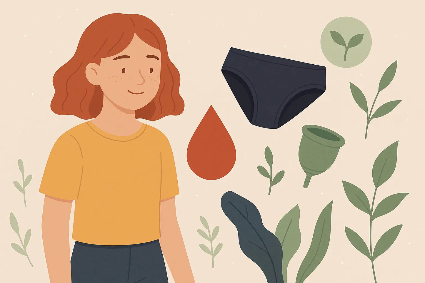 Your First Period, the Sustainable Way: A Kind Guide for Teens