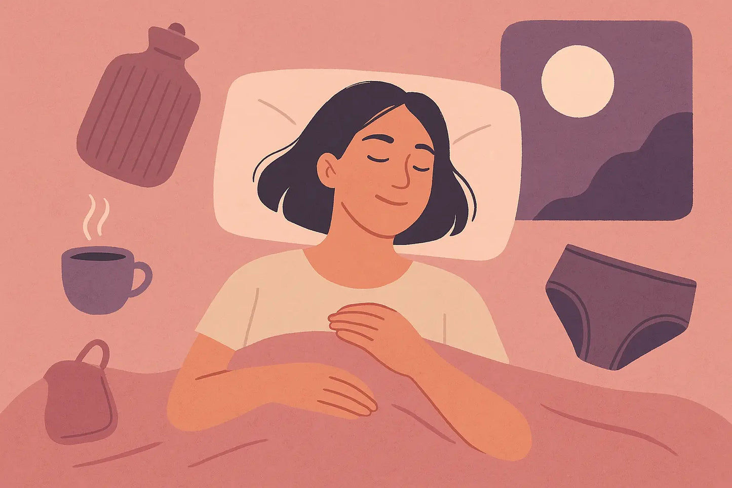 Menstrual Insomnia Explained — and How to Finally Rest
